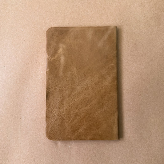 Saddle Tan Leather Field Notebook
