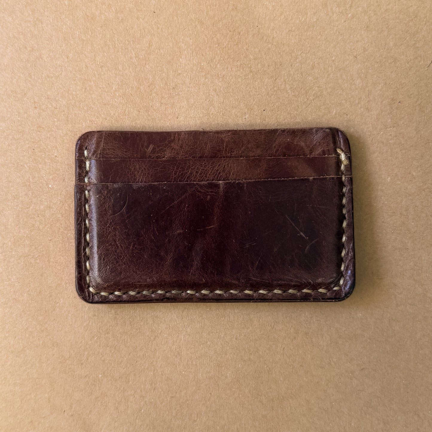 Mahogany Card Wallet