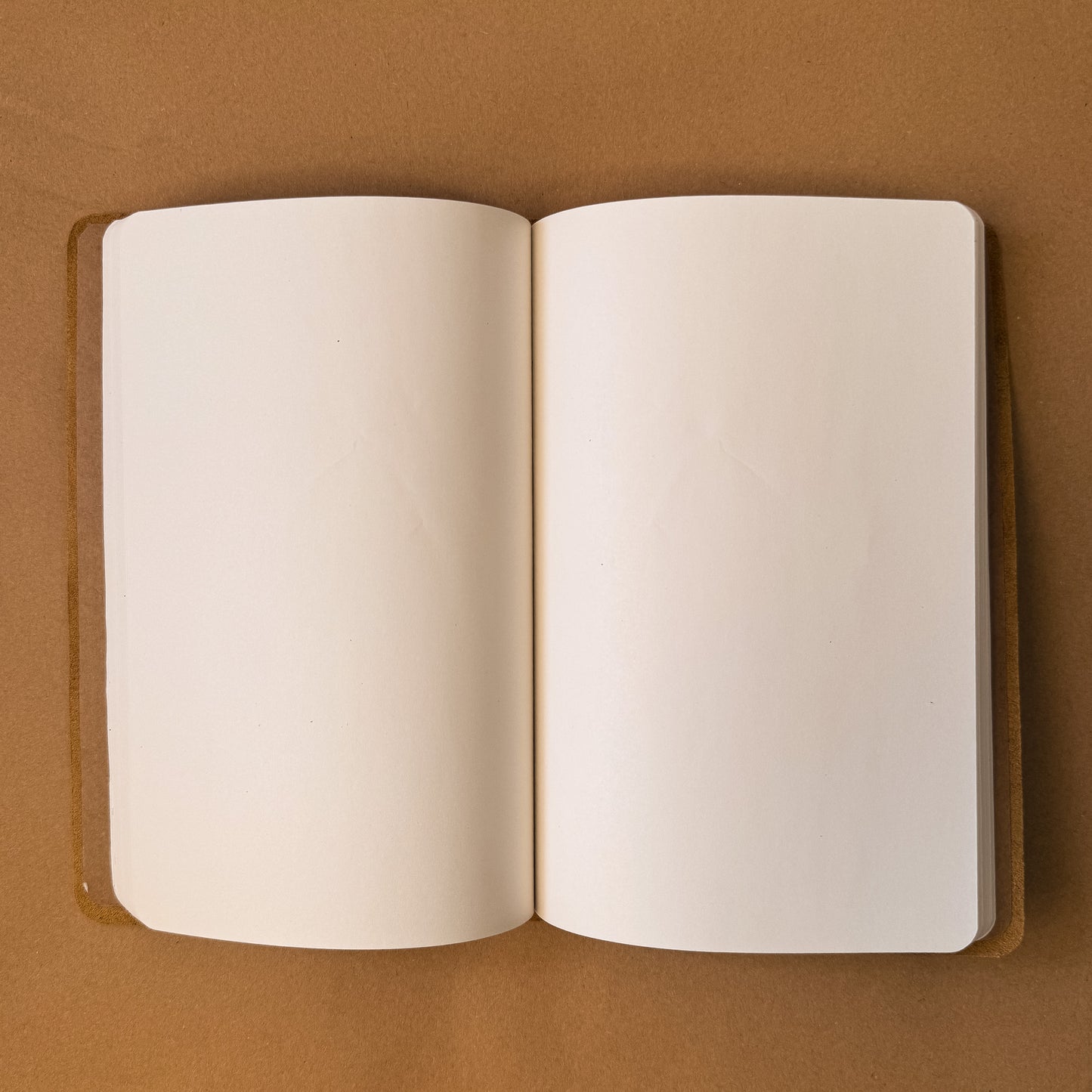 Chocolate Brown Leather Sketchbook