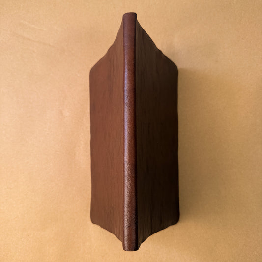 Chocolate Brown Leather Sketchbook