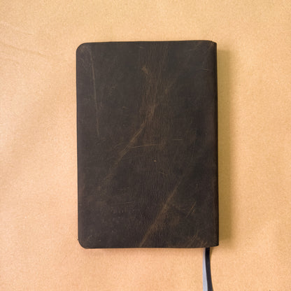 Chocolate Brown Leather Jounral