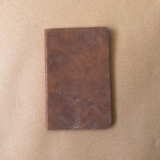 Light Brown Leather Field Notebook