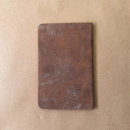 Light Brown Leather Field Notebook