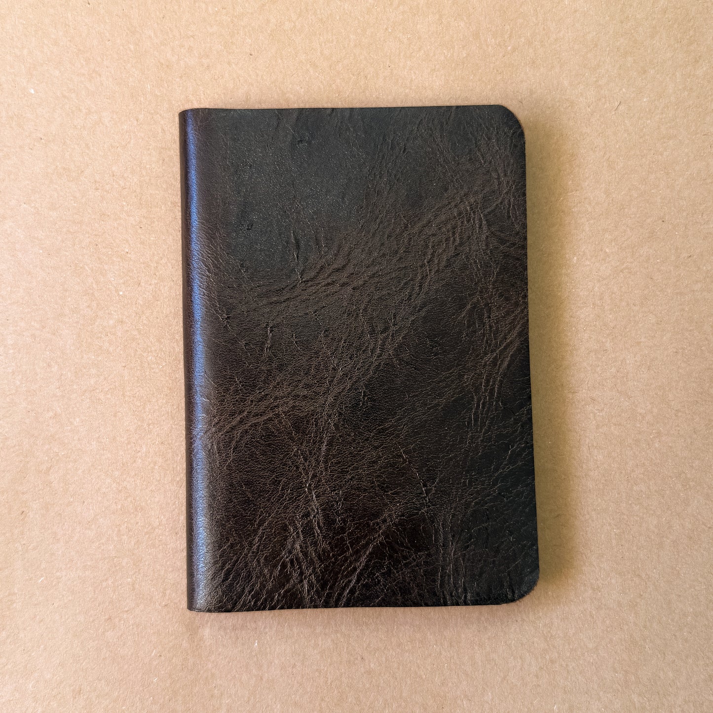 Brown Leather Golf Scorecard