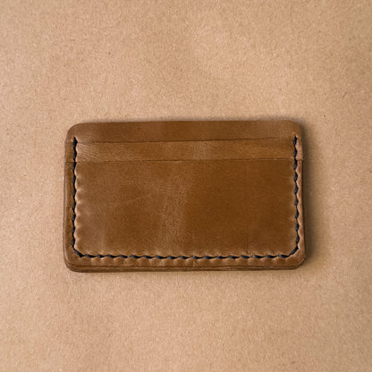 Saddle Tan Card Wallet