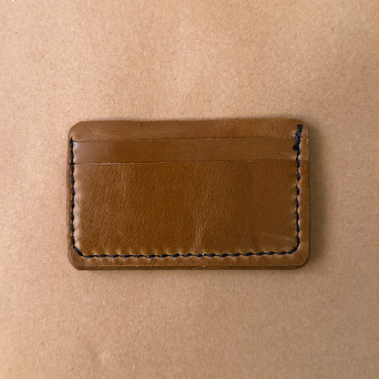 Saddle Tan Card Wallet