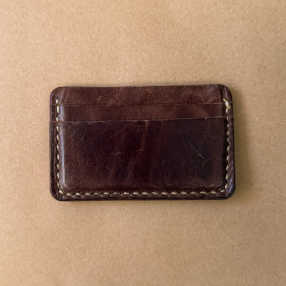Mahogany Card Wallet