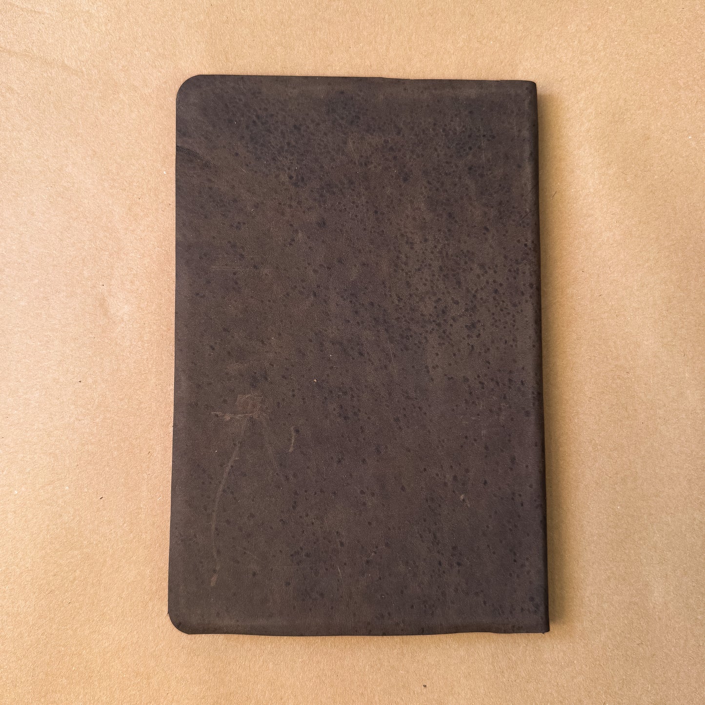 Chocolate Brown Leather Sketchbook