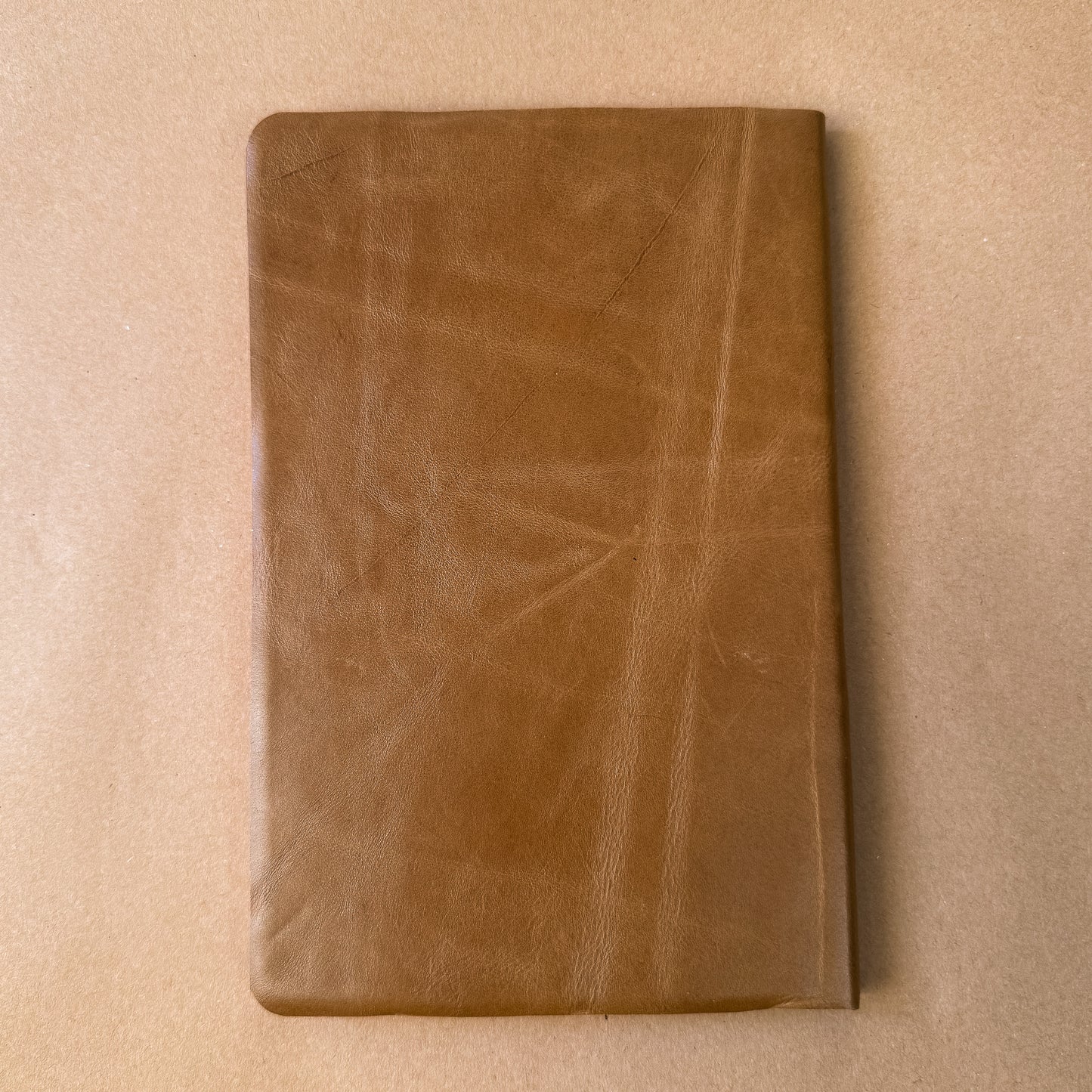 Saddle Tan Leather Sketchbook
