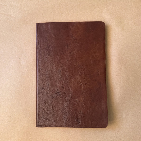 Chocolate Brown Leather Sketchbook