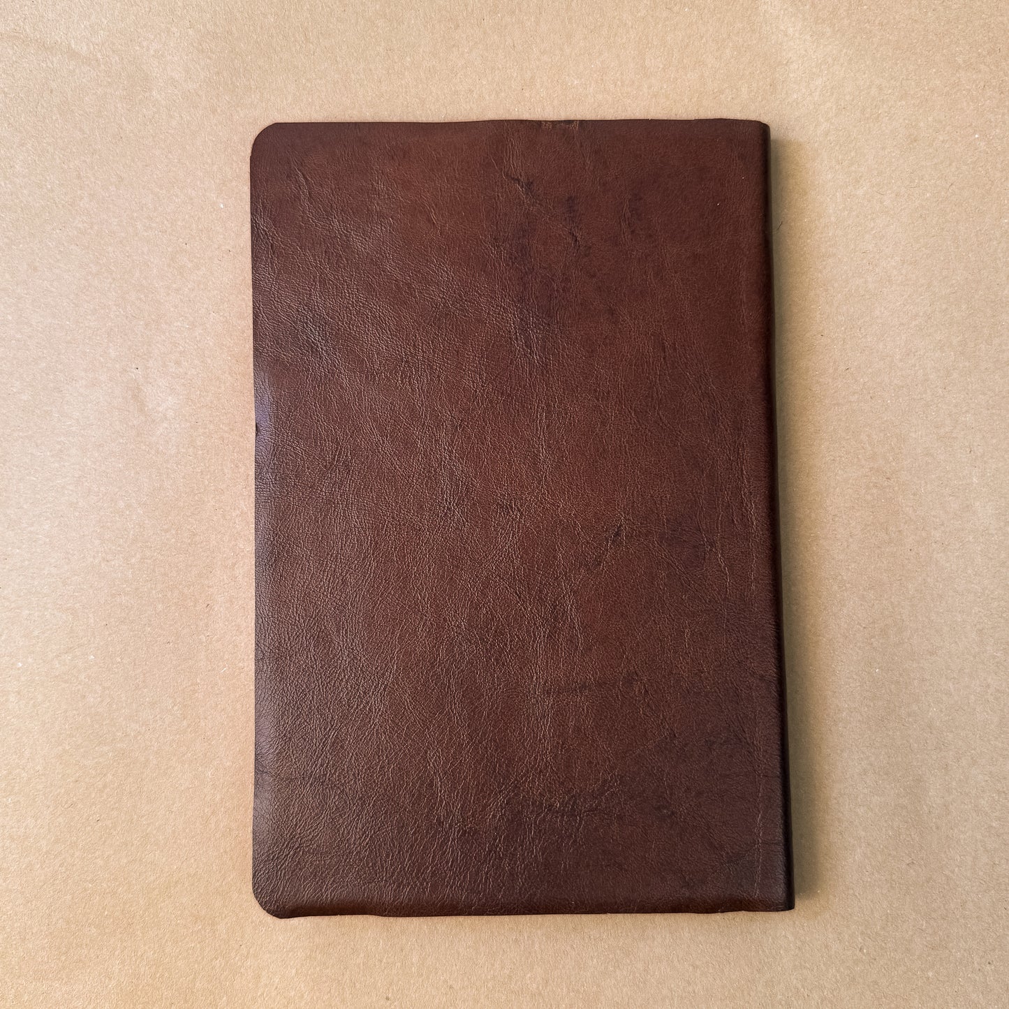 Chocolate Brown Leather Sketchbook